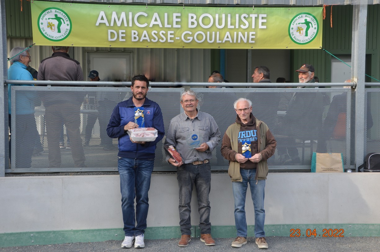 Concours du 24 avril 2022 podium